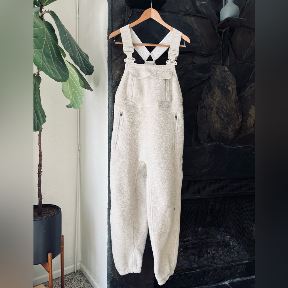 Free People Movement Hit The Slopes Salopette Sherpa Overalls